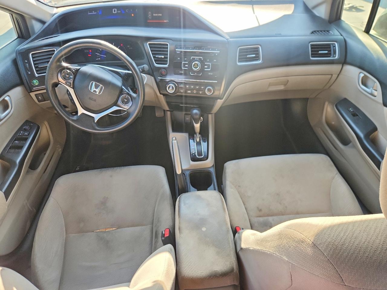 2013 Honda Civic Lx Gray vin: 2HGFB2F53DH516875