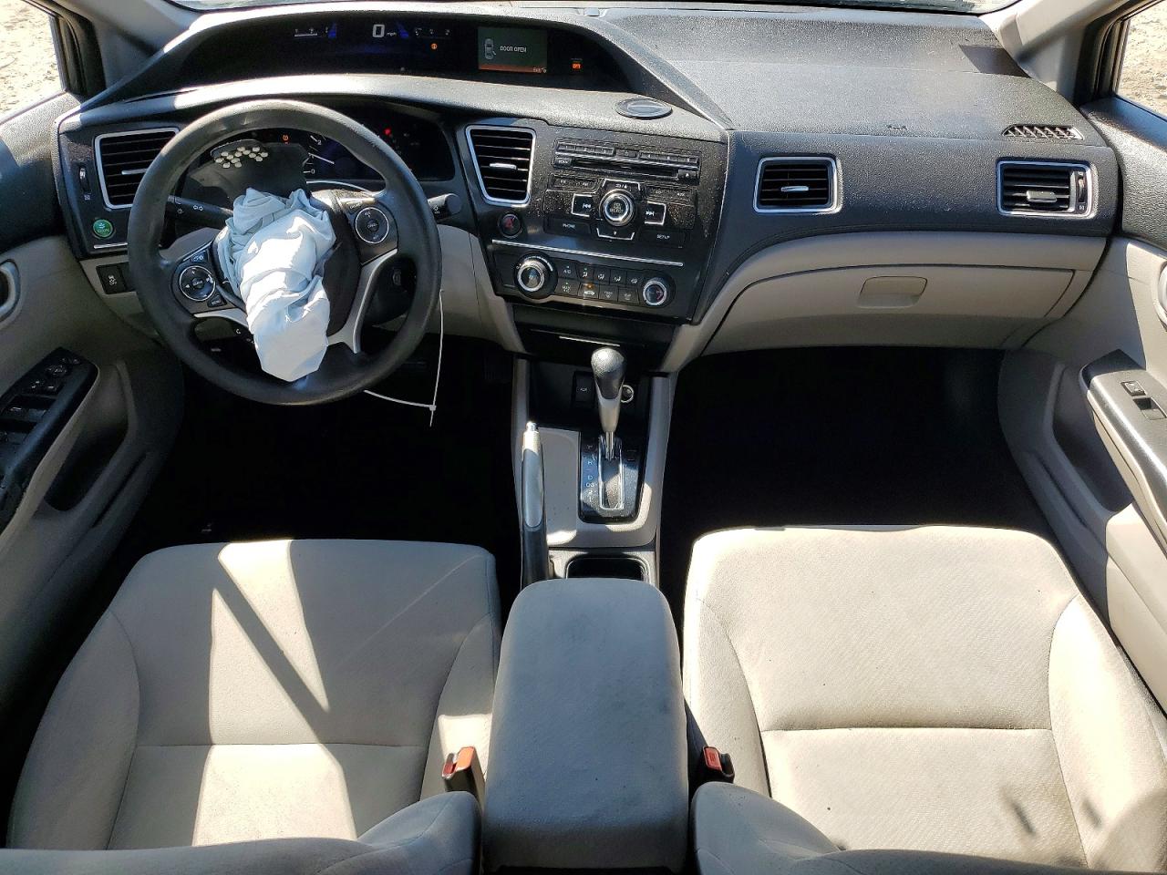 2013 Honda Civic Lx Gray vin: 2HGFB2F53DH519565