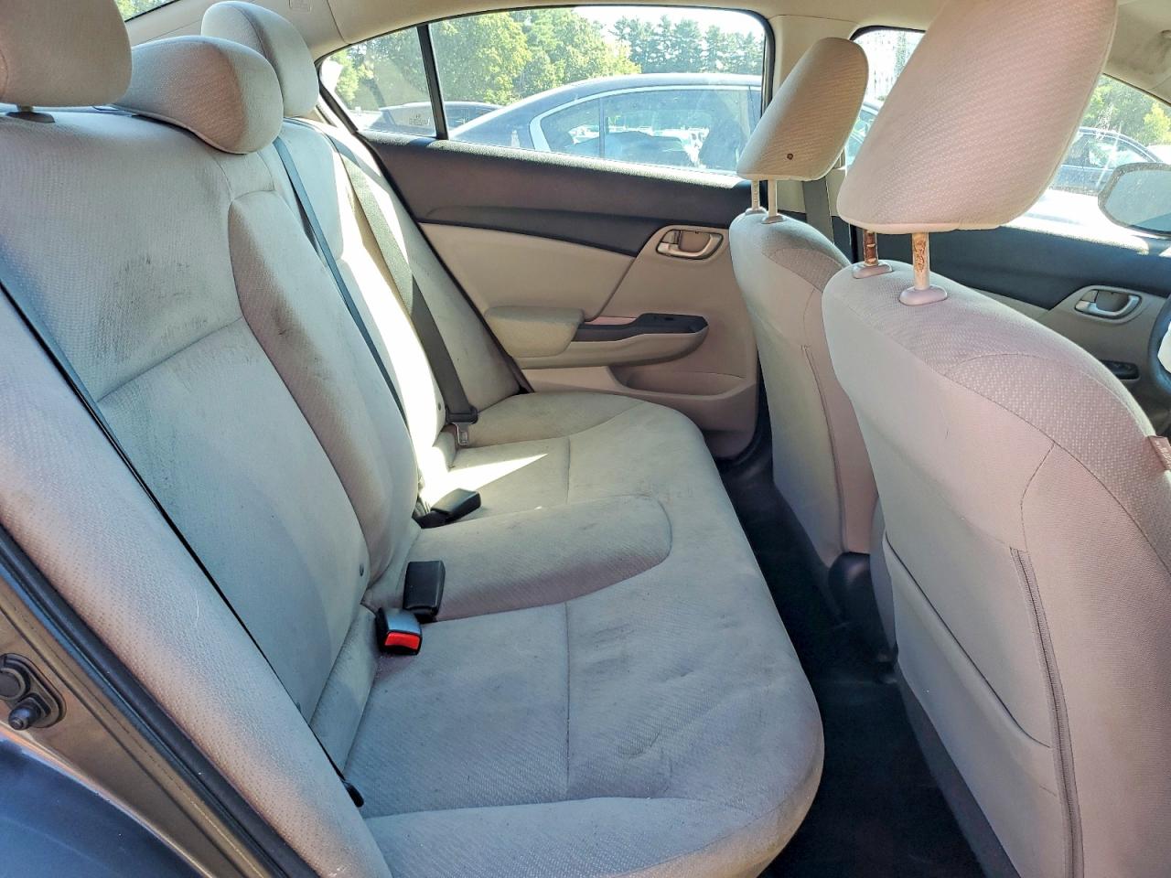 2013 Honda Civic Lx Gray vin: 2HGFB2F53DH519565
