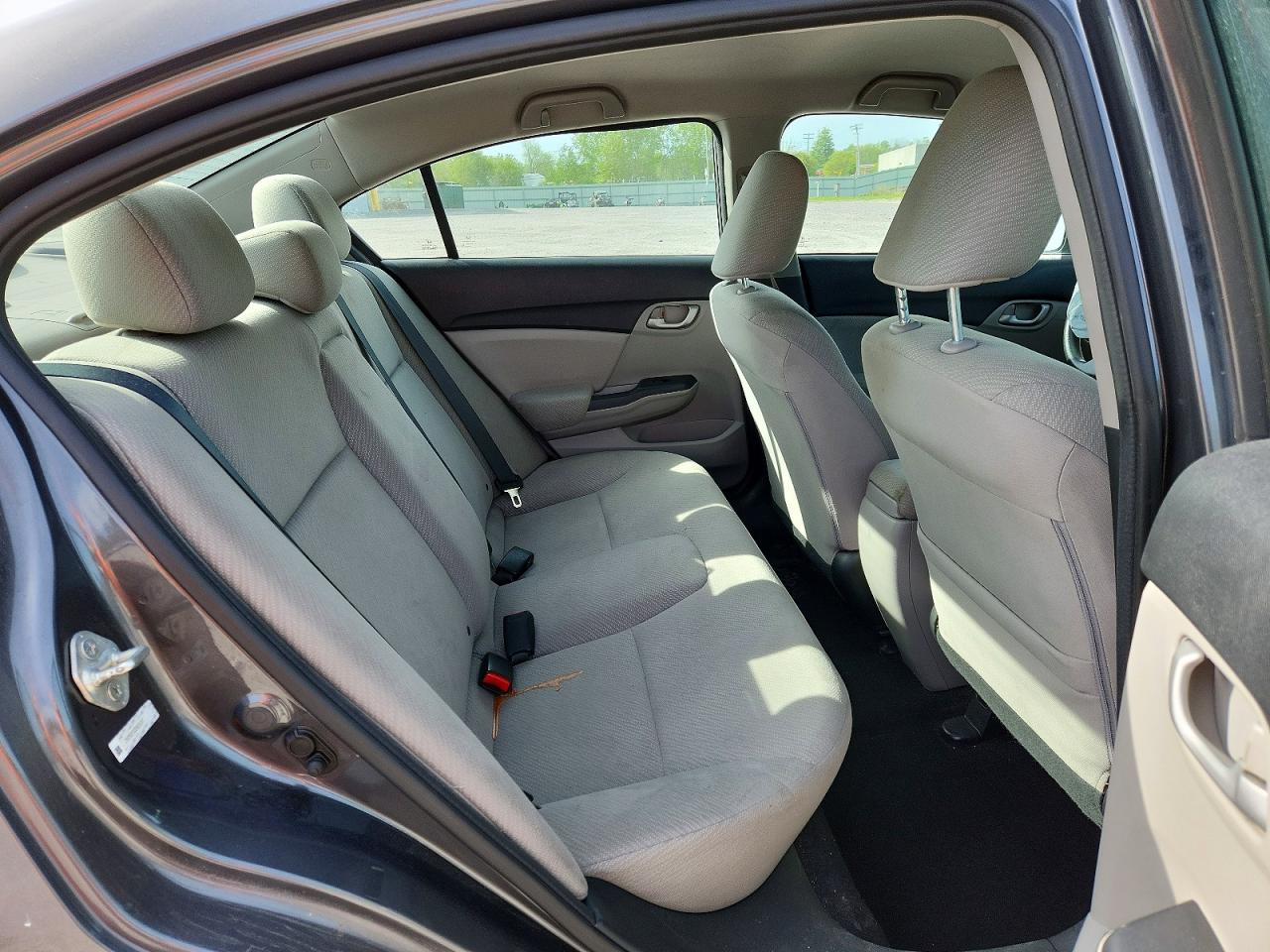 2013 Honda Civic Lx Charcoal vin: 2HGFB2F53DH535247