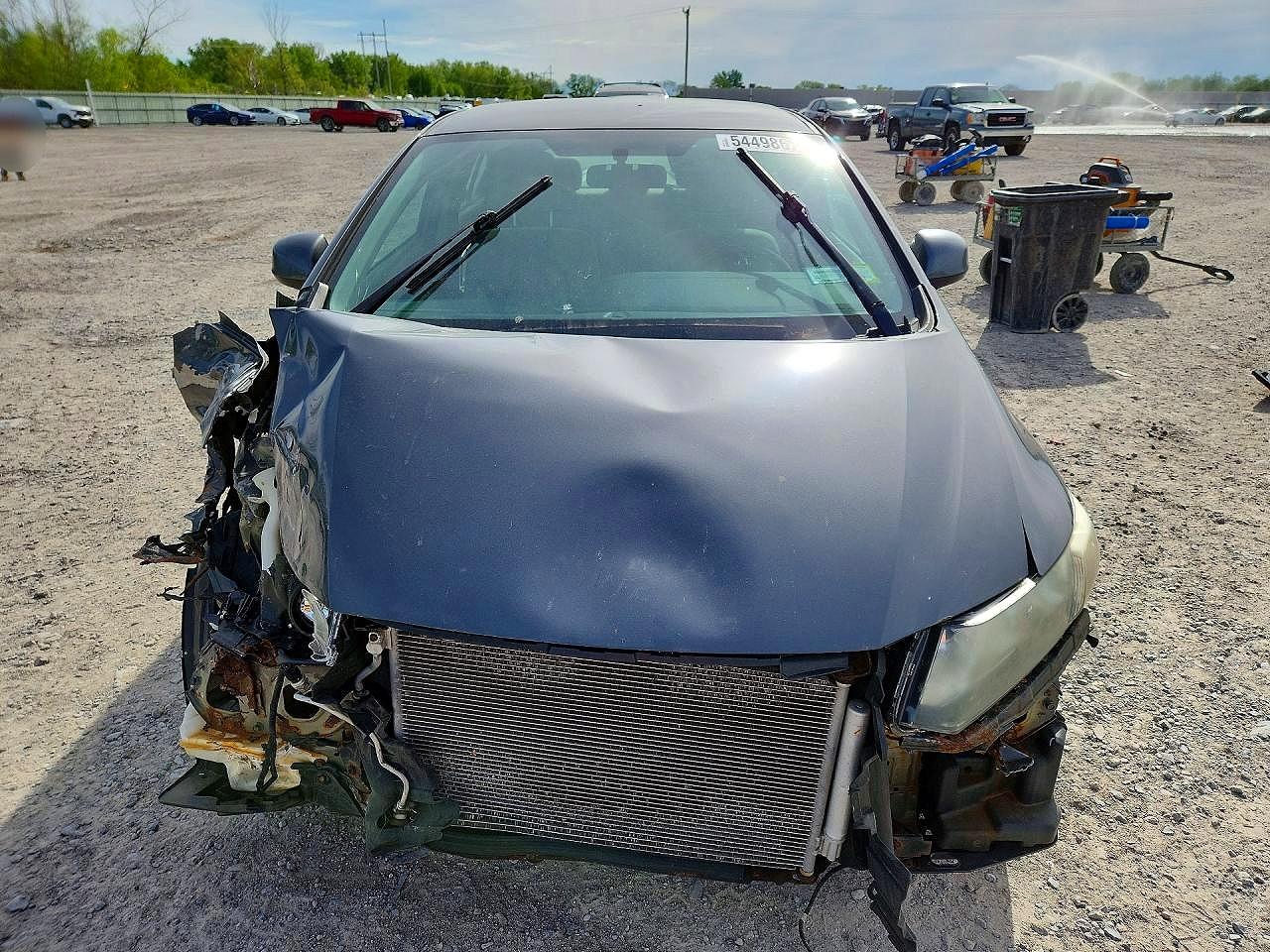 2013 Honda Civic Lx Charcoal vin: 2HGFB2F53DH535247