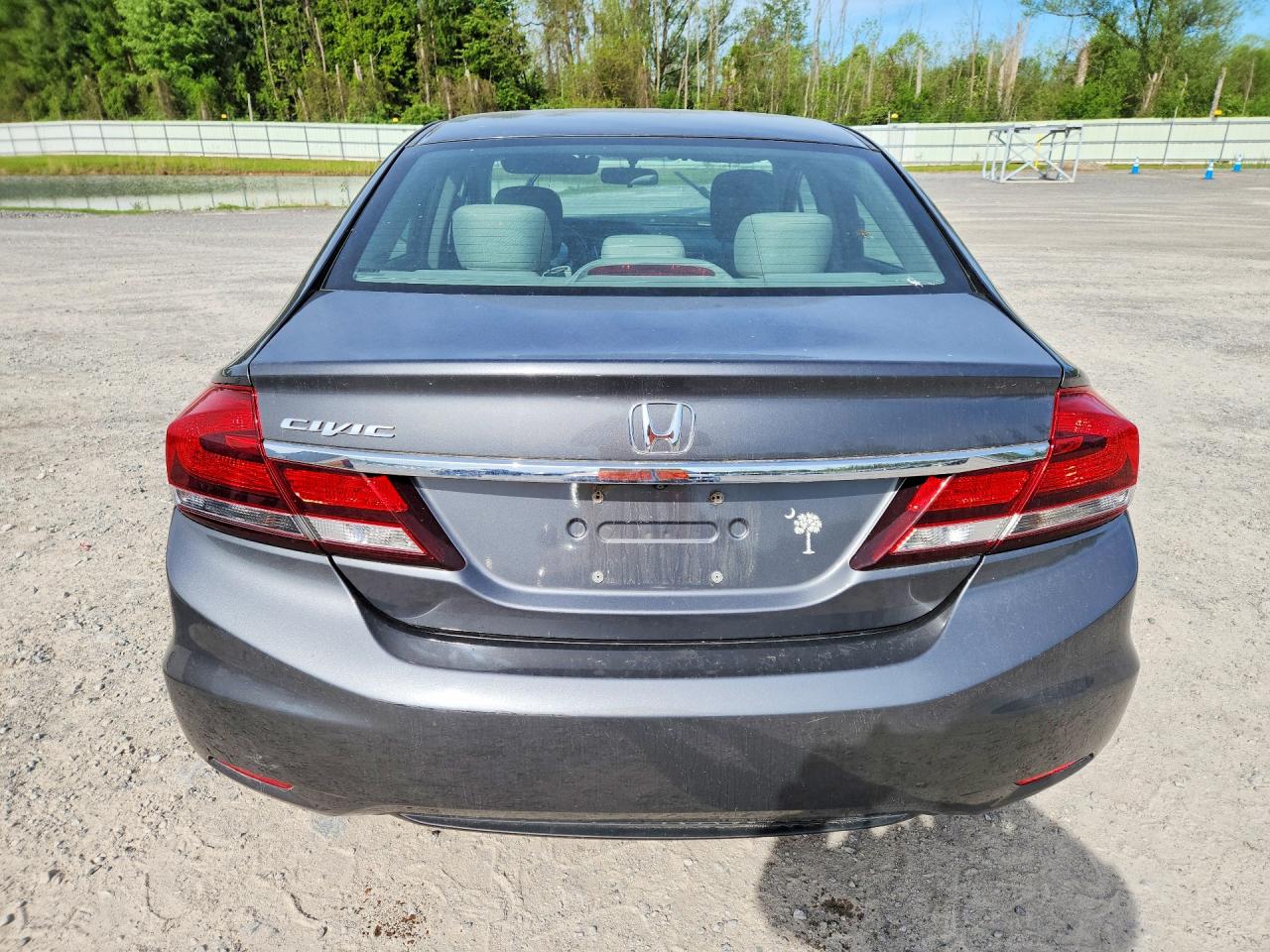 2013 Honda Civic Lx Charcoal vin: 2HGFB2F53DH535247