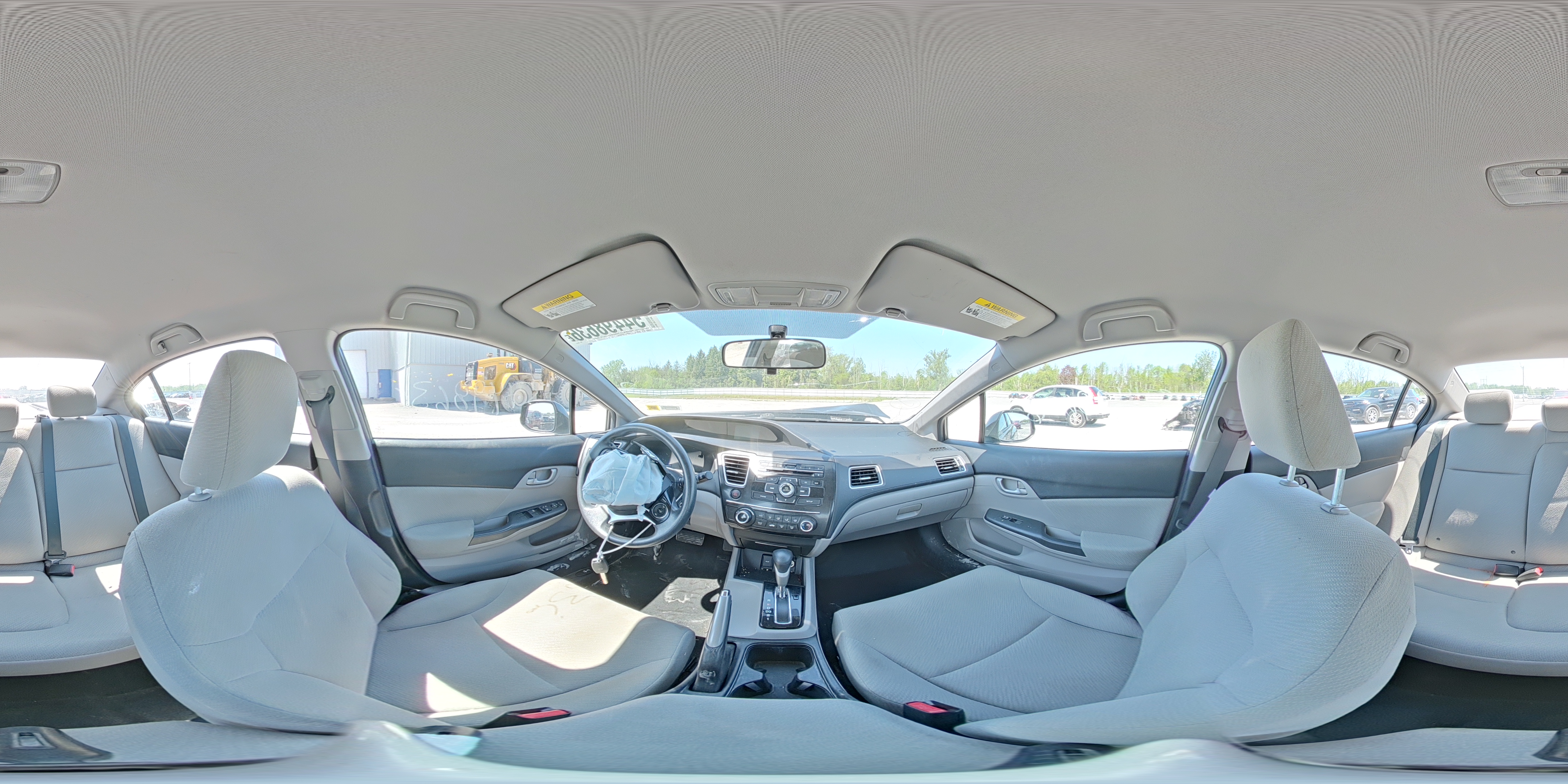 2013 Honda Civic Lx Charcoal vin: 2HGFB2F53DH535247