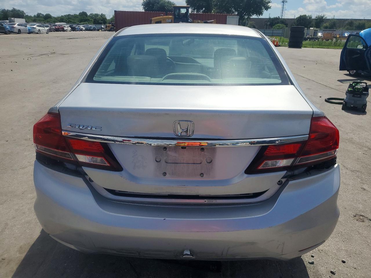 2013 Honda Civic Lx Серебряный vin: 2HGFB2F53DH551285