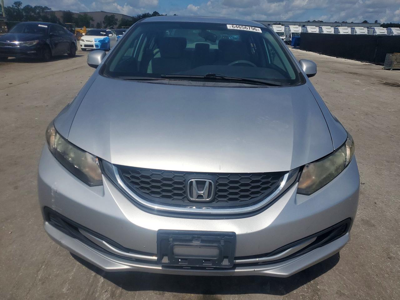 2013 Honda Civic Lx Серебряный vin: 2HGFB2F53DH551285