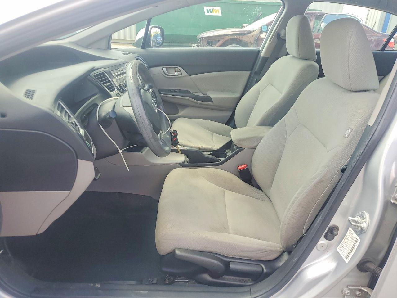 2013 Honda Civic Lx Серебряный vin: 2HGFB2F53DH551285