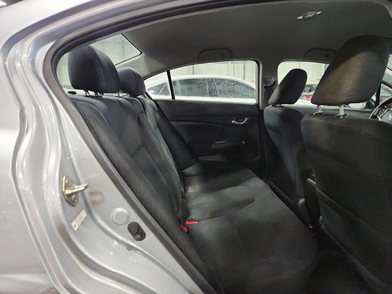 2013 Honda Civic Lx Silver vin: 2HGFB2F53DH571083