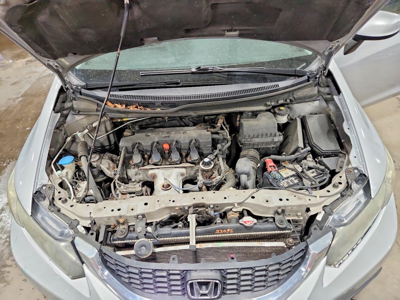 2013 Honda Civic Lx Silver vin: 2HGFB2F53DH571083