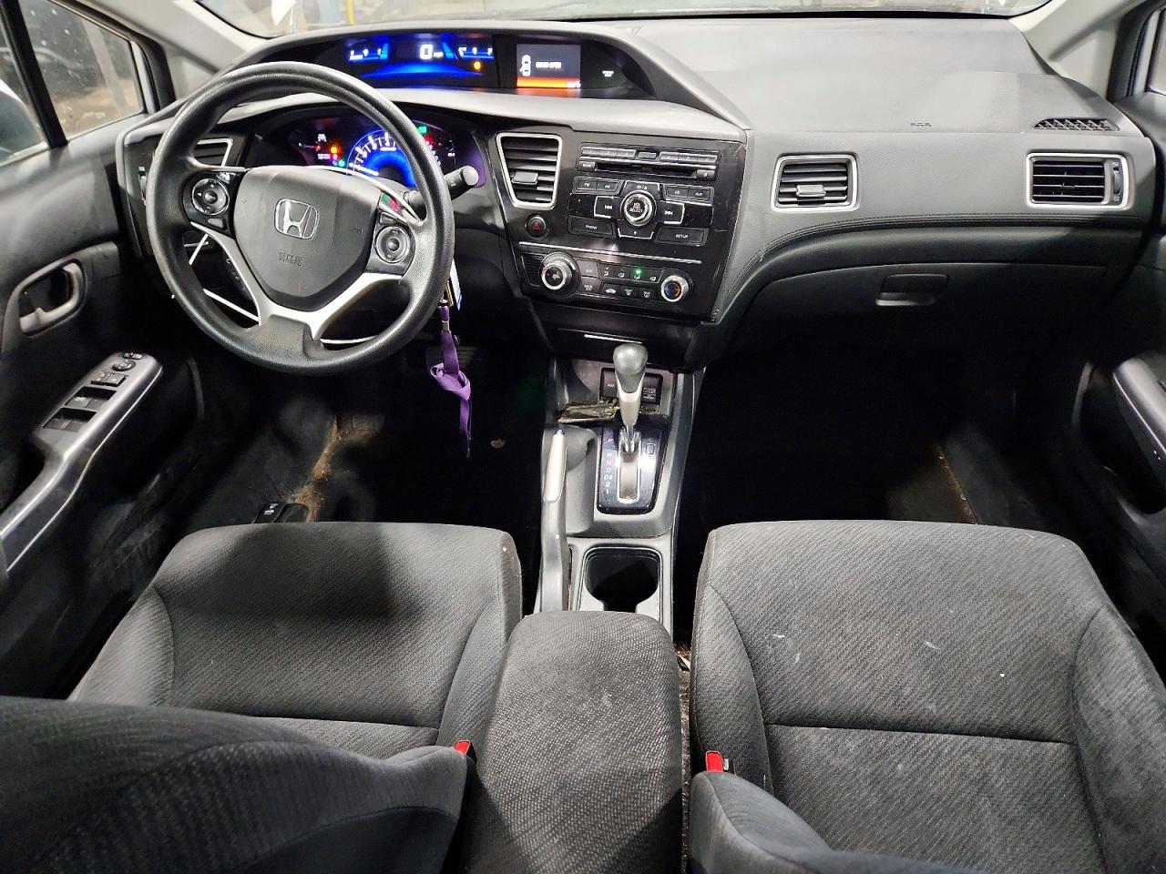 2013 Honda Civic Lx Silver vin: 2HGFB2F53DH571083