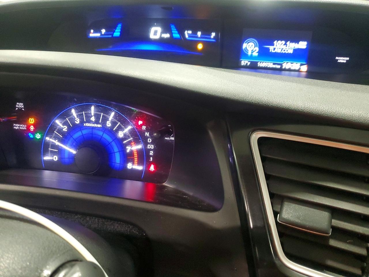 2013 Honda Civic Lx Silver vin: 2HGFB2F53DH571083