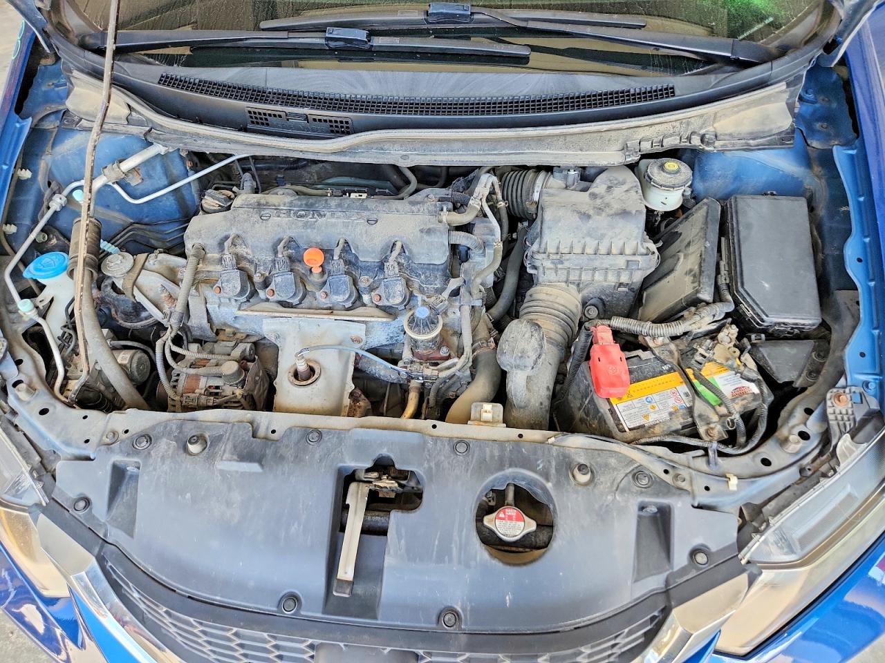 2013 Honda Civic Lx Blue vin: 2HGFB2F53DH577417