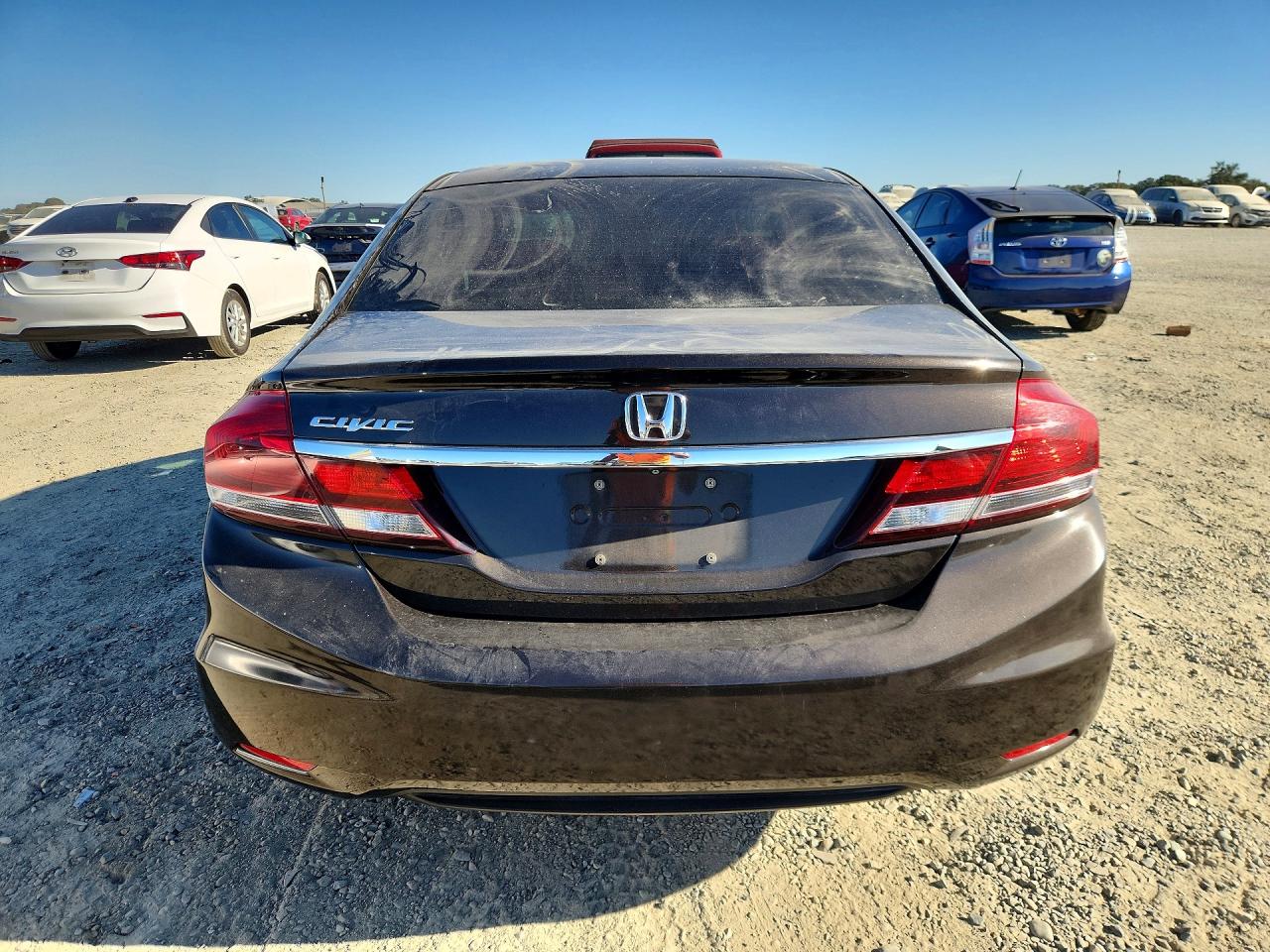 2013 Honda Civic Lx Black vin: 2HGFB2F53DH577952