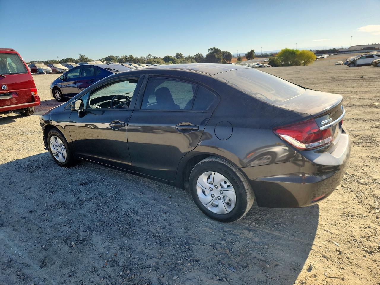 2013 Honda Civic Lx Black vin: 2HGFB2F53DH577952