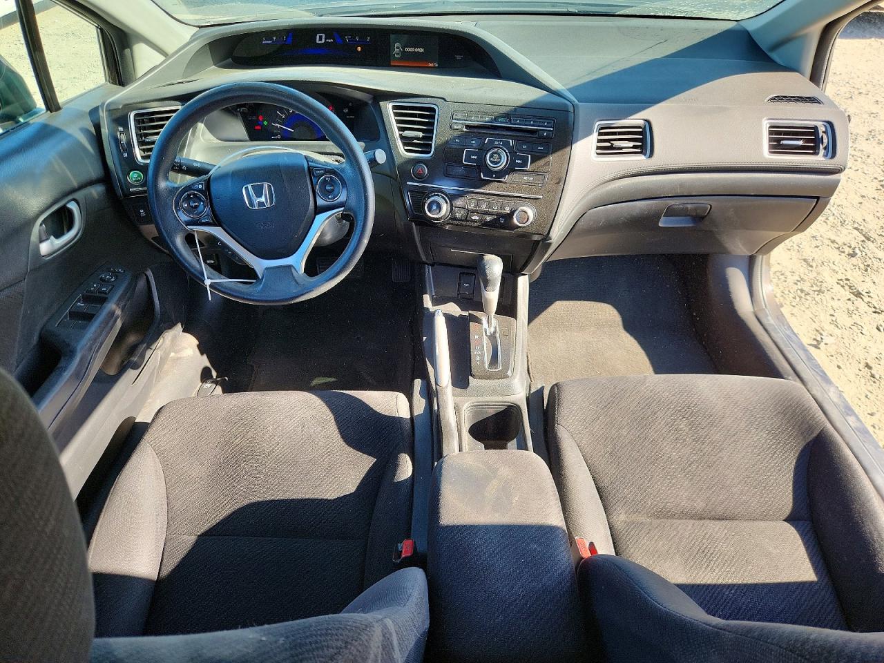 2013 Honda Civic Lx Black vin: 2HGFB2F53DH577952
