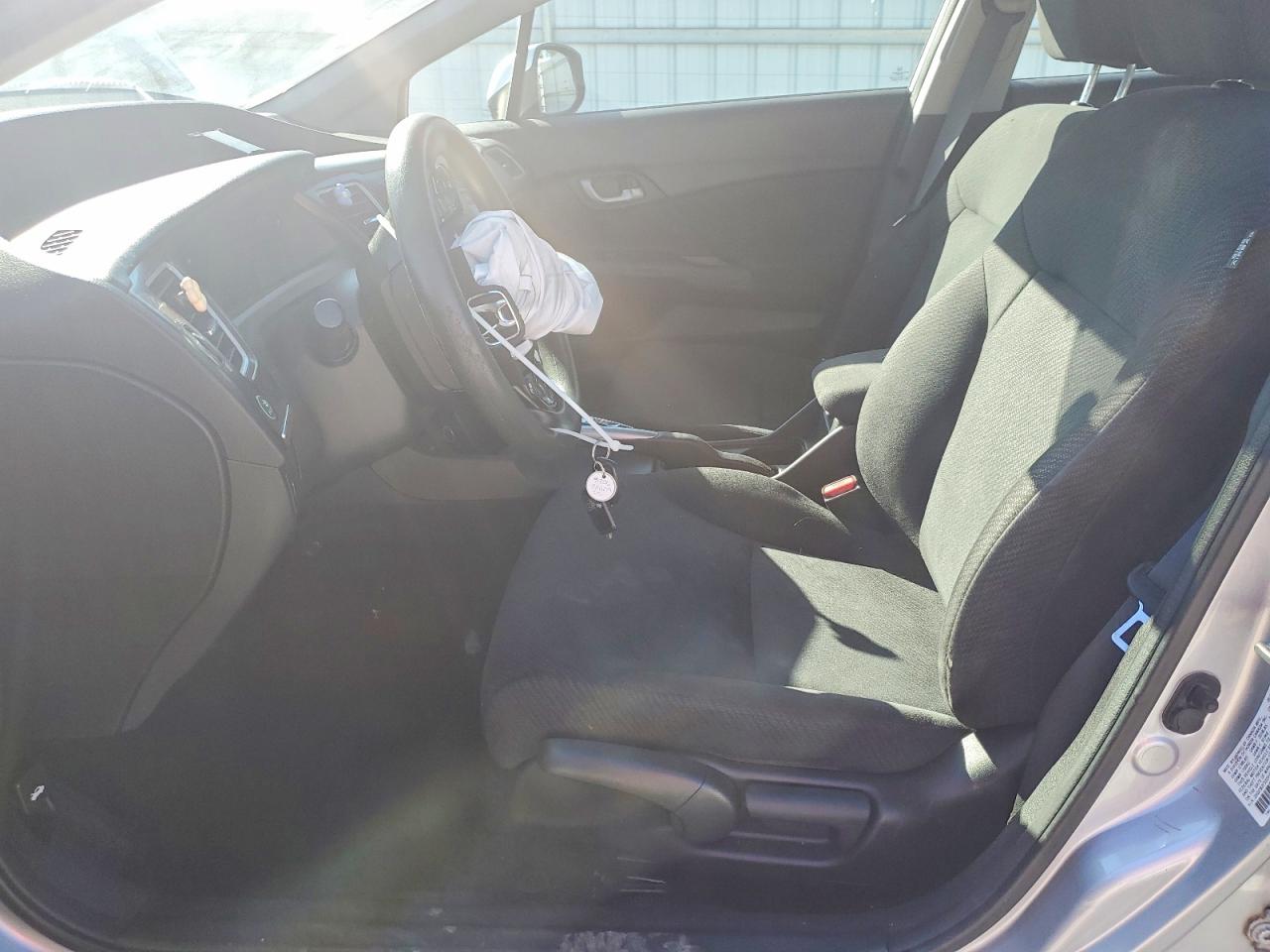 2013 Honda Civic Lx Серебряный vin: 2HGFB2F53DH580513