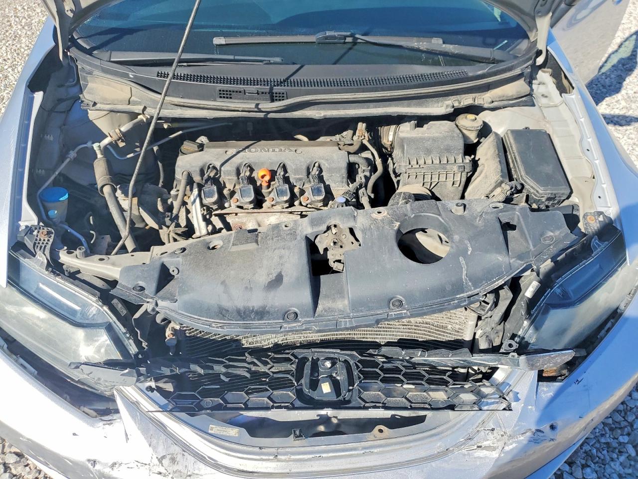 2013 Honda Civic Lx Серебряный vin: 2HGFB2F53DH580513