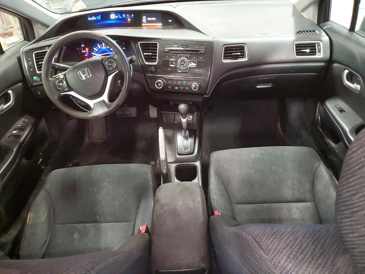 2013 Honda Civic Lx Gray vin: 2HGFB2F53DH584576