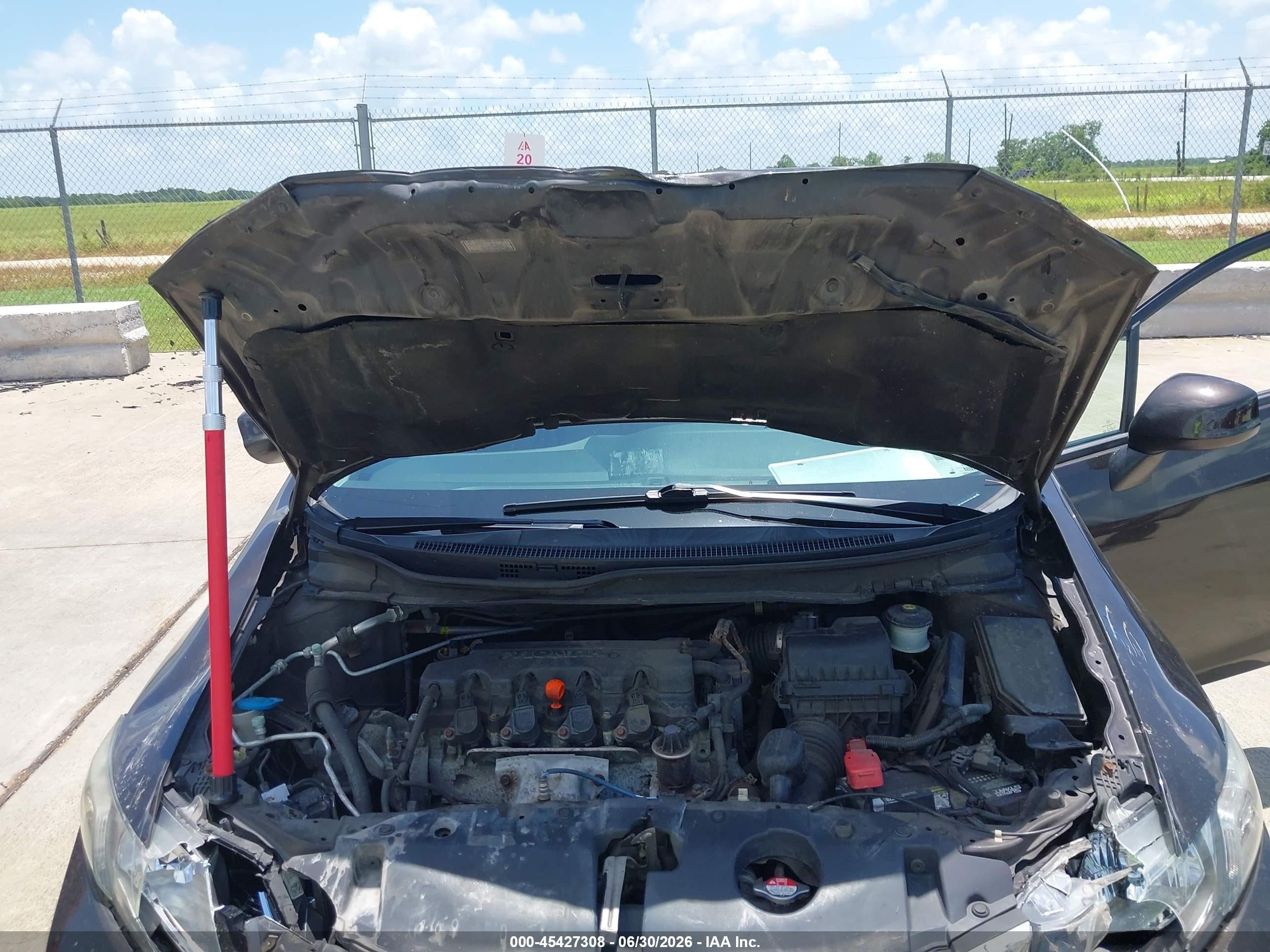 2013 Honda Civic Lx Фиолетовый vin: 2HGFB2F53DH589079