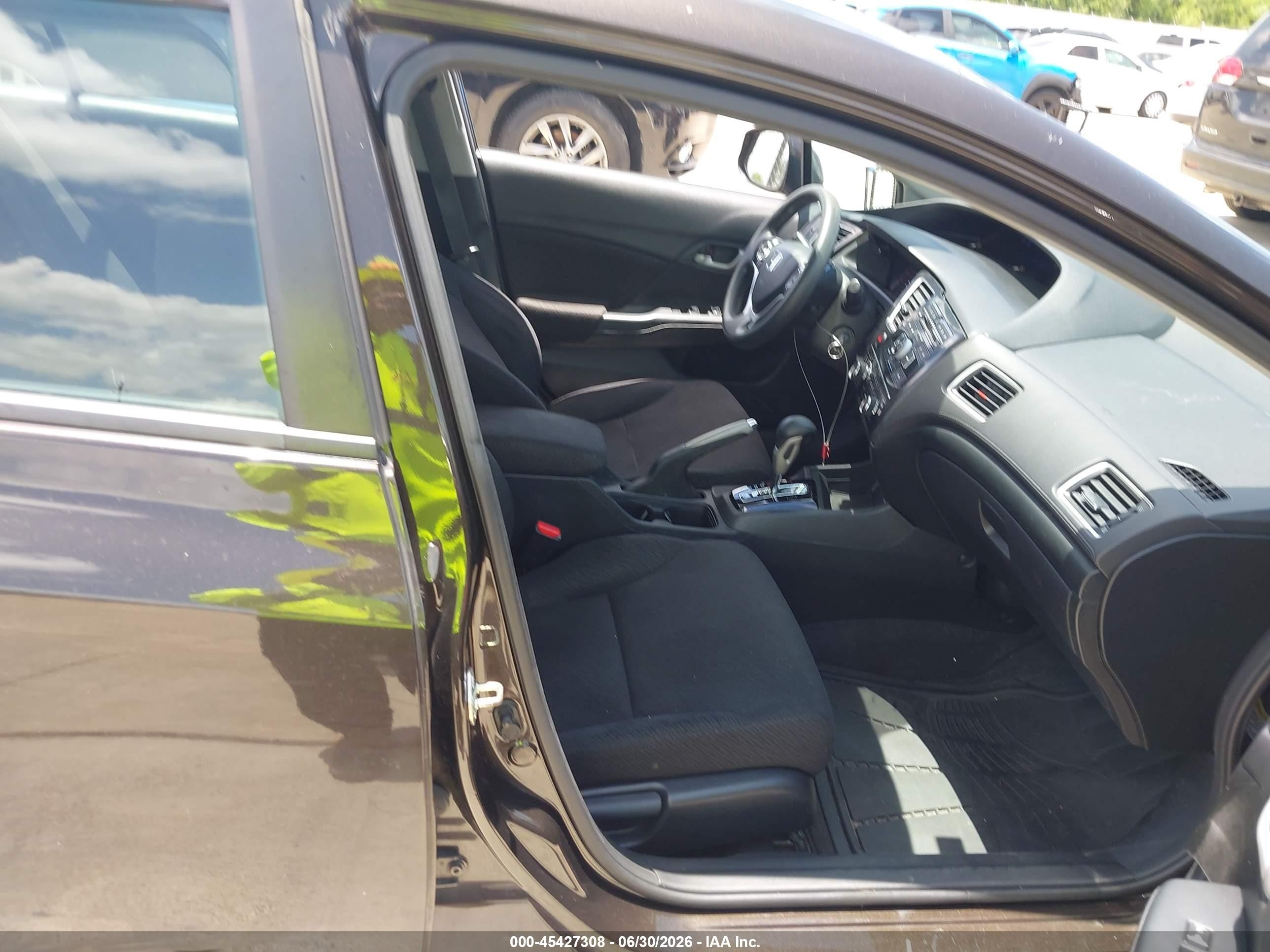2013 Honda Civic Lx Фиолетовый vin: 2HGFB2F53DH589079