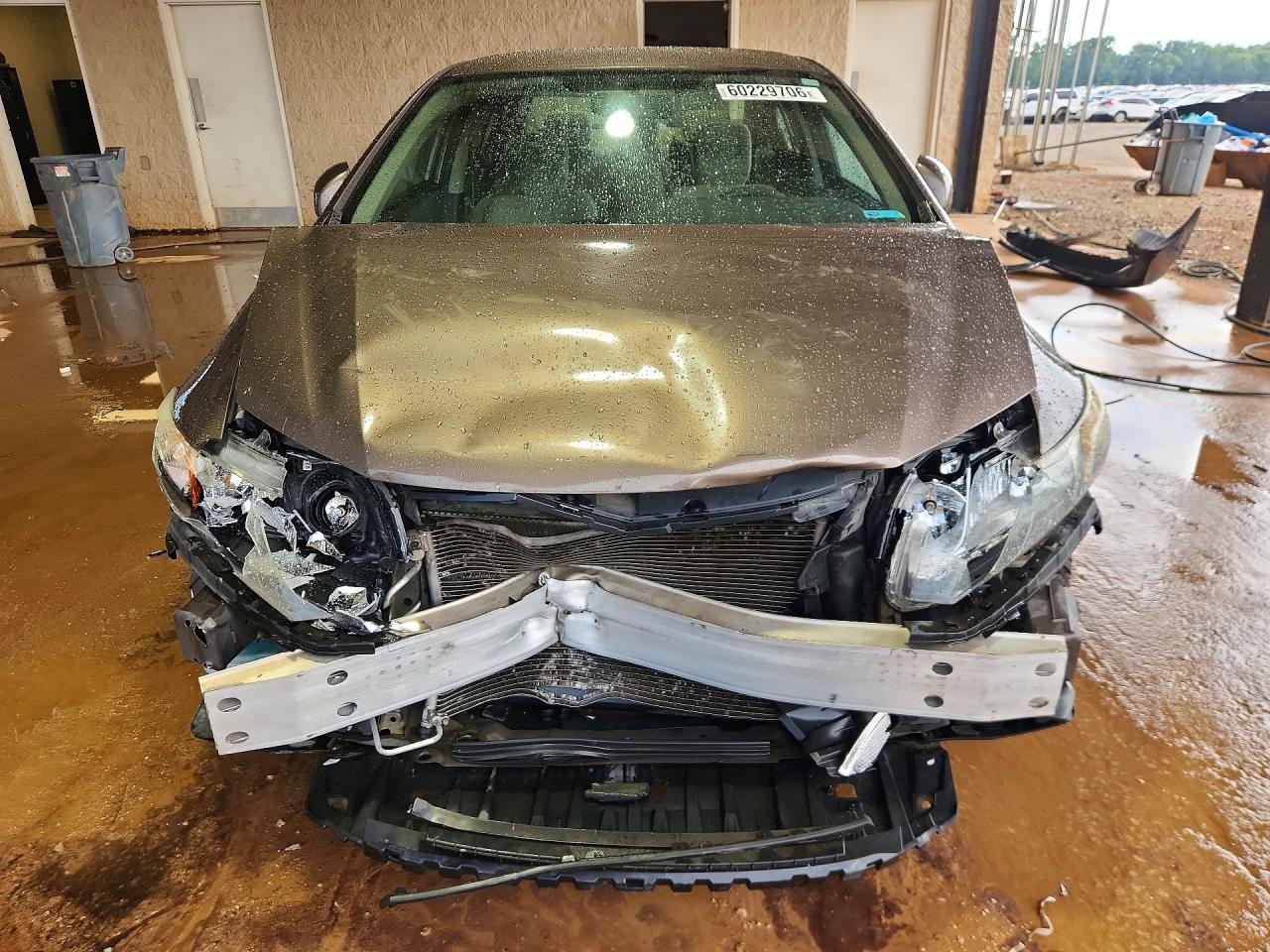 2013 Honda Civic Gray vin: 2HGFB2F53DH590927