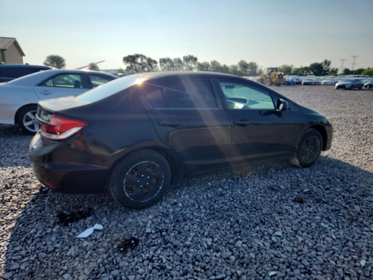 2013 Honda Civic Lx Black vin: 2HGFB2F53DH591740