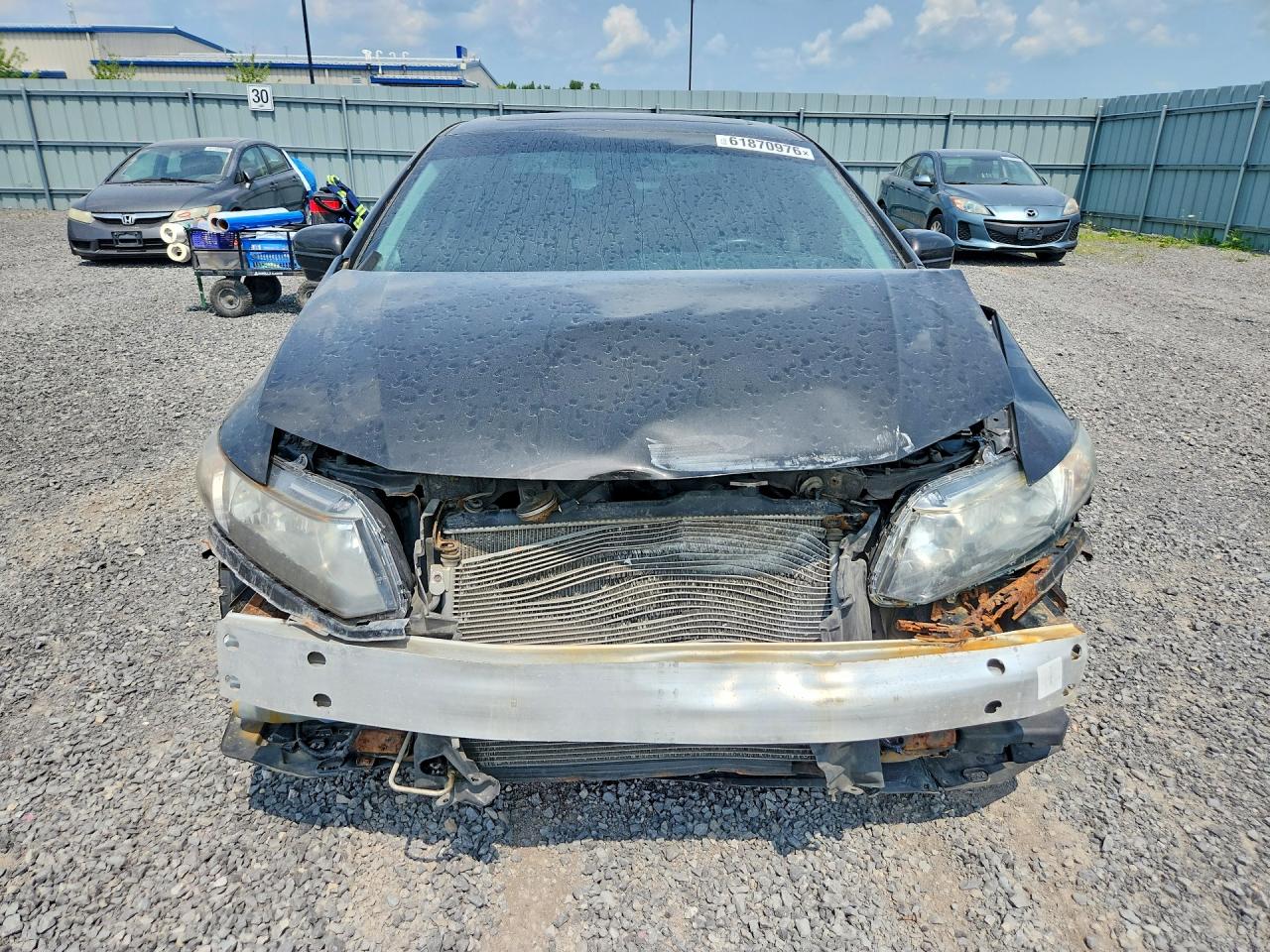 2014 Honda Civic Lx Black vin: 2HGFB2F53EH034909