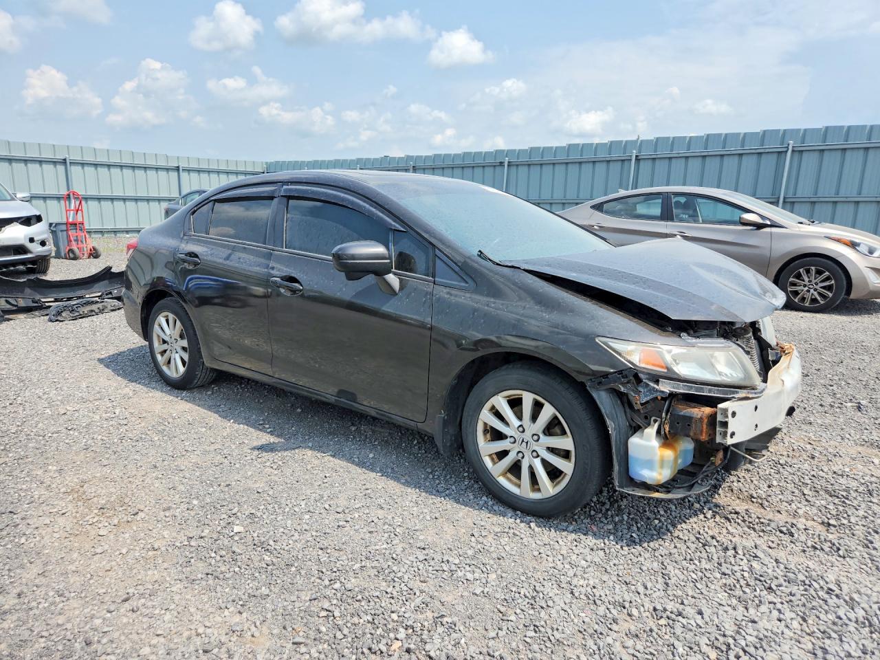2014 Honda Civic Lx Black vin: 2HGFB2F53EH034909