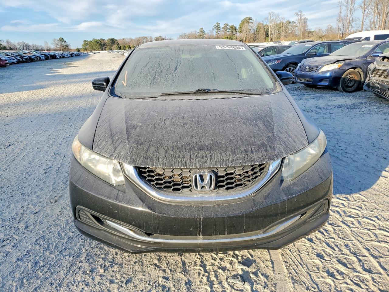 2014 Honda Civic Lx Black vin: 2HGFB2F53EH509488