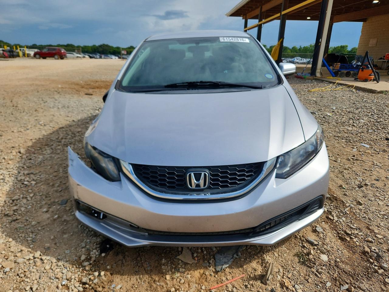 2014 Honda Civic Lx Серебряный vin: 2HGFB2F53EH511094