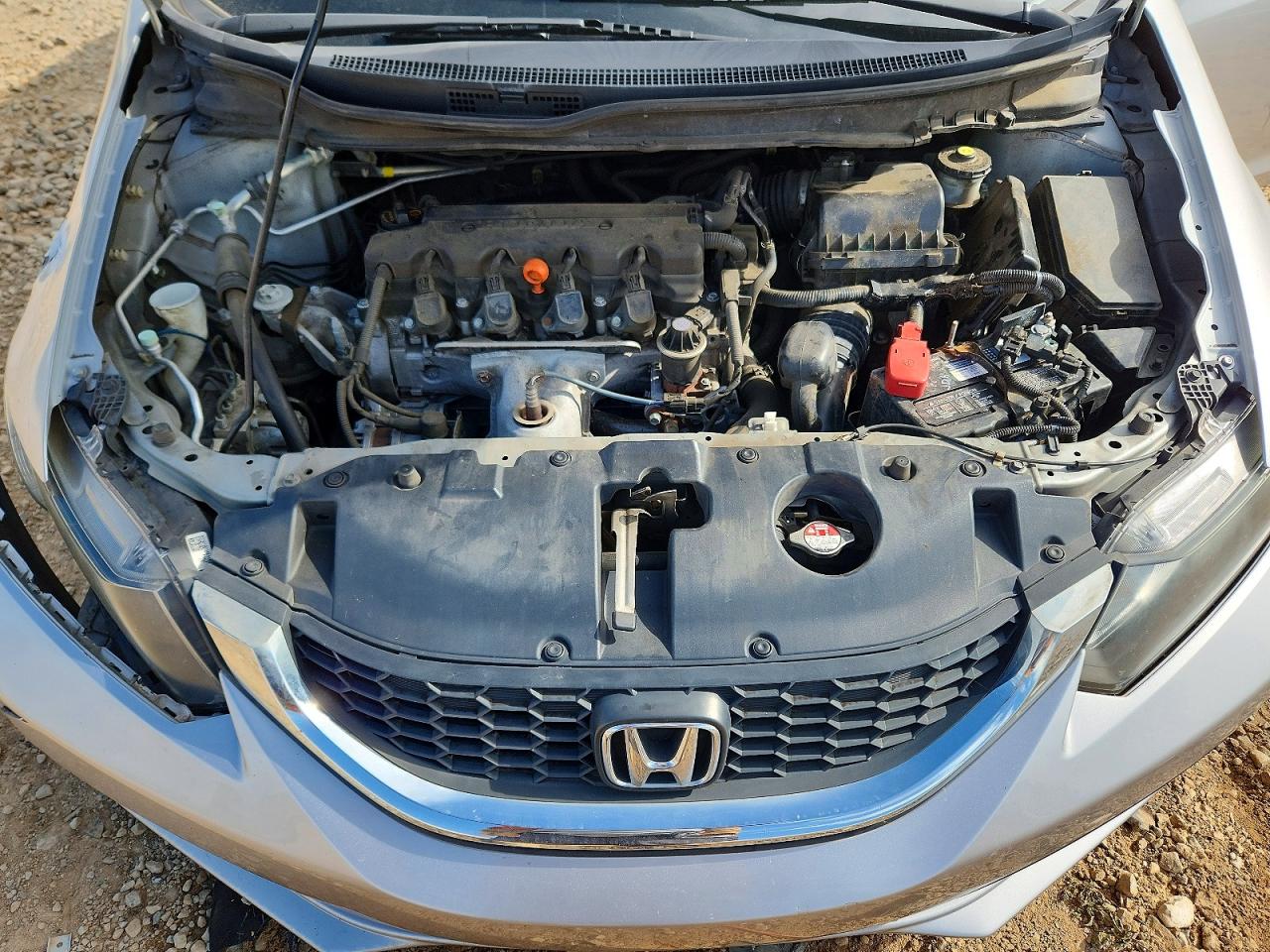2014 Honda Civic Lx Серебряный vin: 2HGFB2F53EH511094