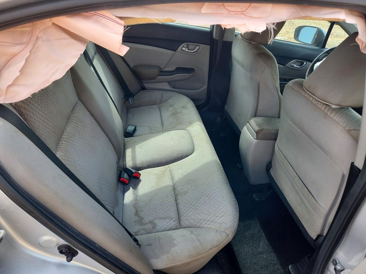 2014 Honda Civic Lx Серебряный vin: 2HGFB2F53EH511094