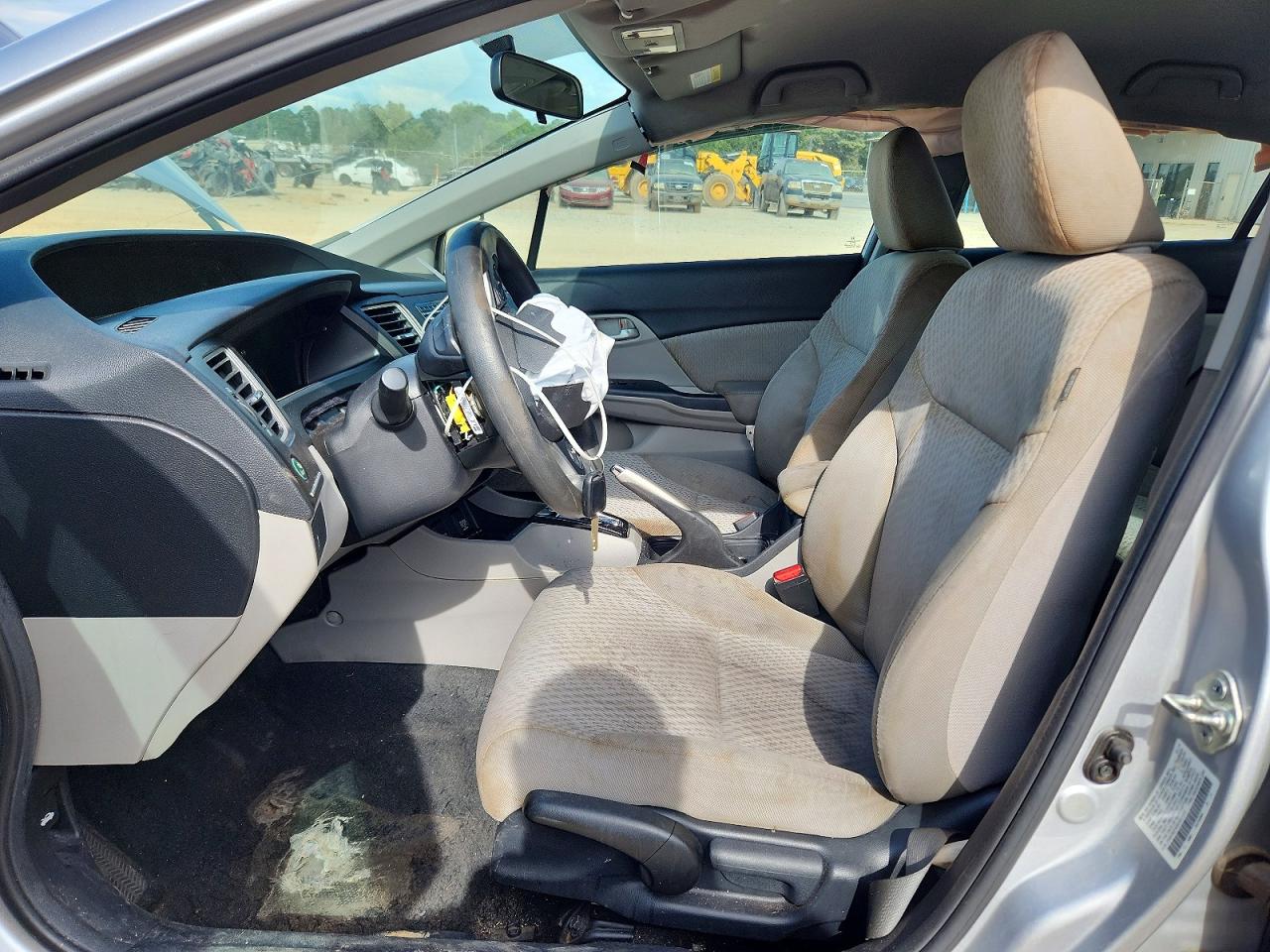 2014 Honda Civic Lx Серебряный vin: 2HGFB2F53EH511094