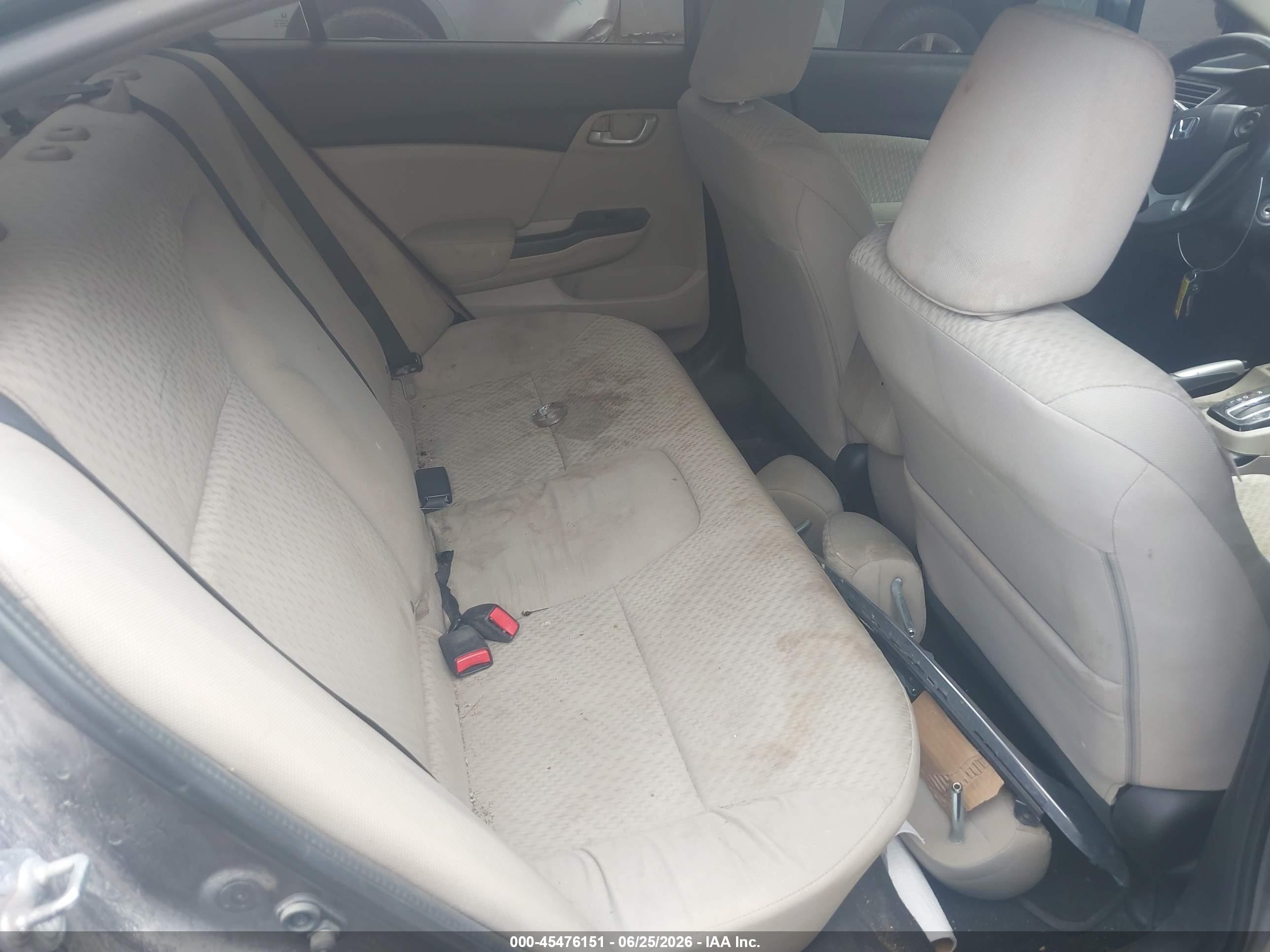 2014 Honda Civic Lx Brown vin: 2HGFB2F53EH525139