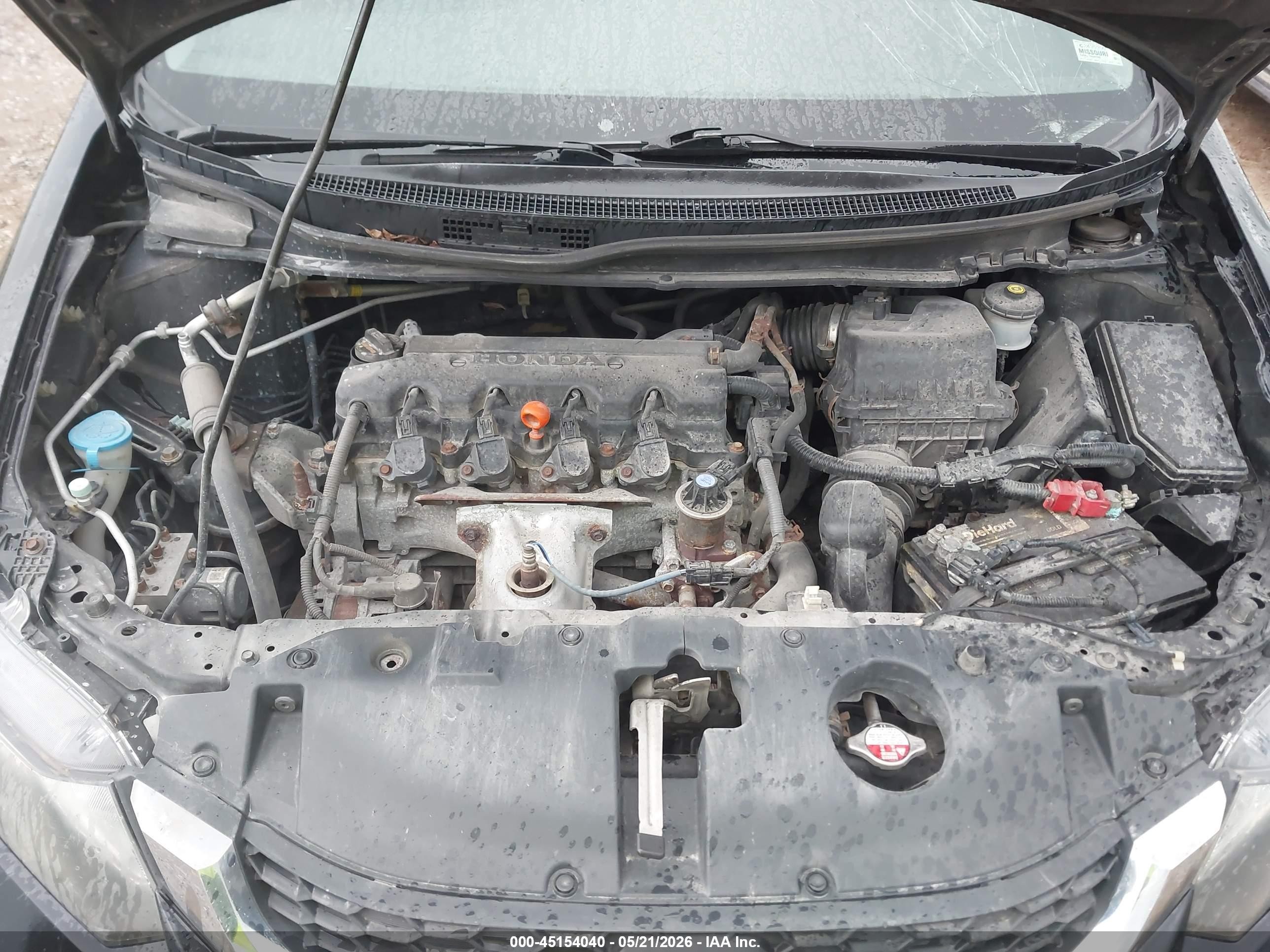 2014 Honda Civic Lx Black vin: 2HGFB2F53EH533385