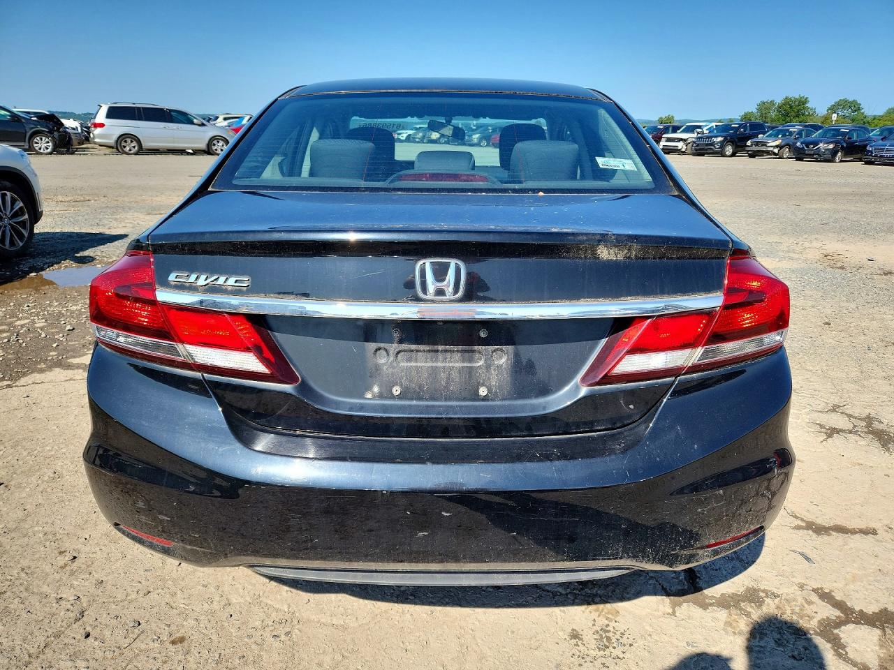 2014 Honda Civic Lx Black vin: 2HGFB2F53EH549585