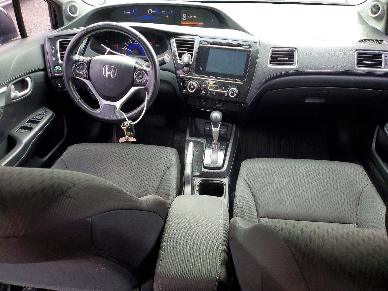 2015 Honda Civic Lx Black vin: 2HGFB2F53FH041893