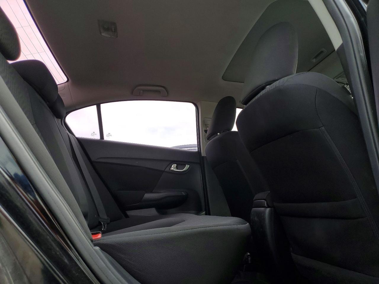 2015 Honda Civic Lx Black vin: 2HGFB2F53FH041893