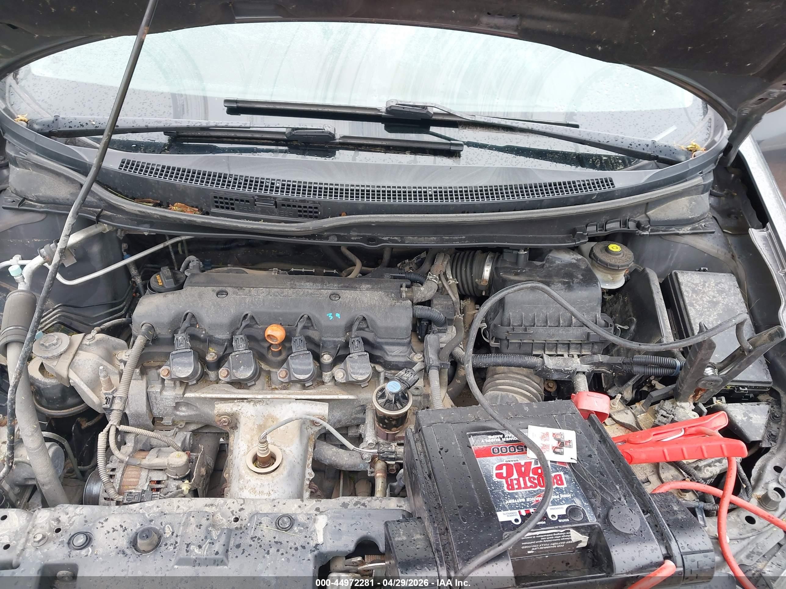 2015 Honda Civic Lx Серый vin: 2HGFB2F53FH505782
