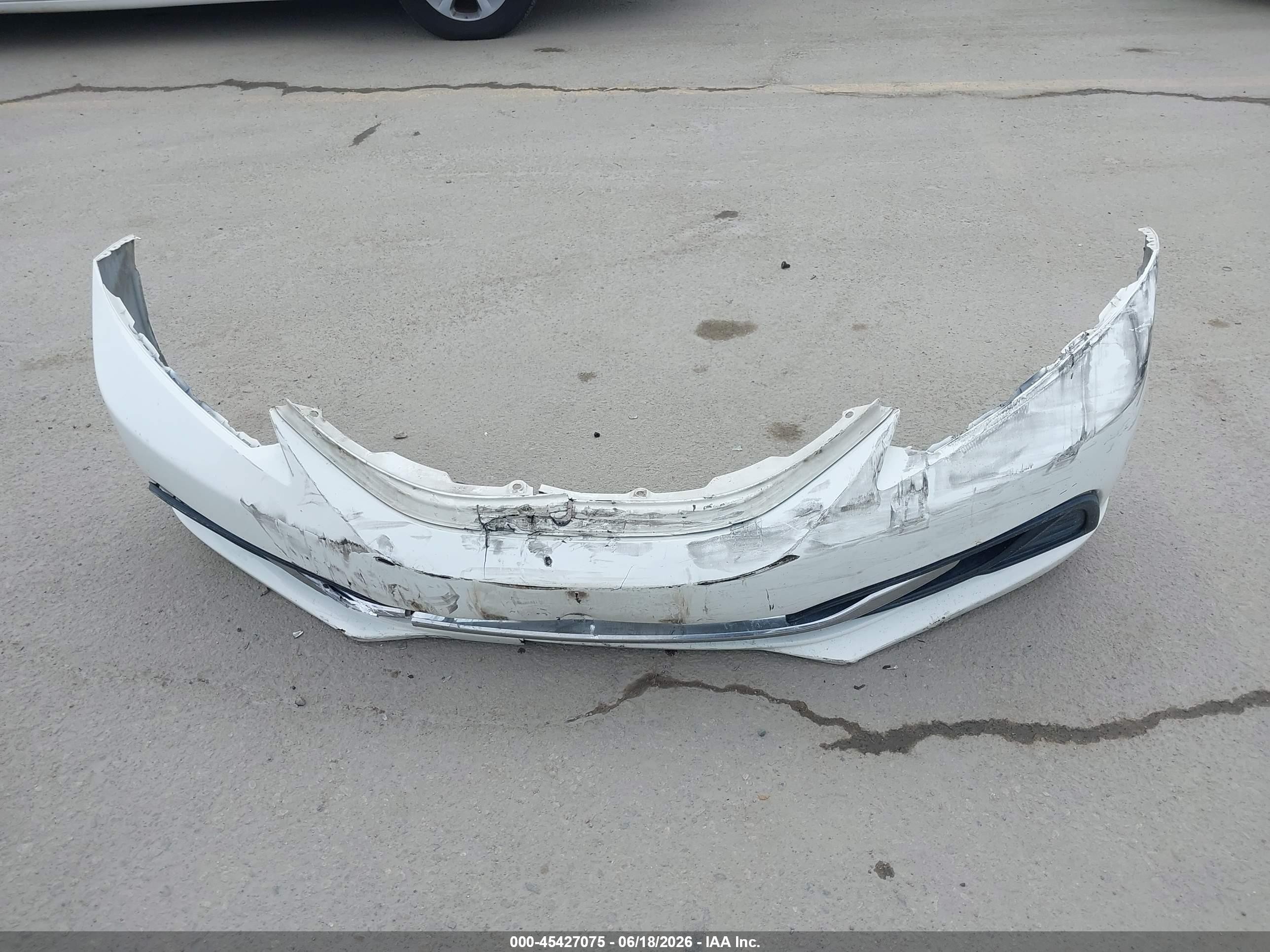 2015 Honda Civic Lx White vin: 2HGFB2F53FH542072