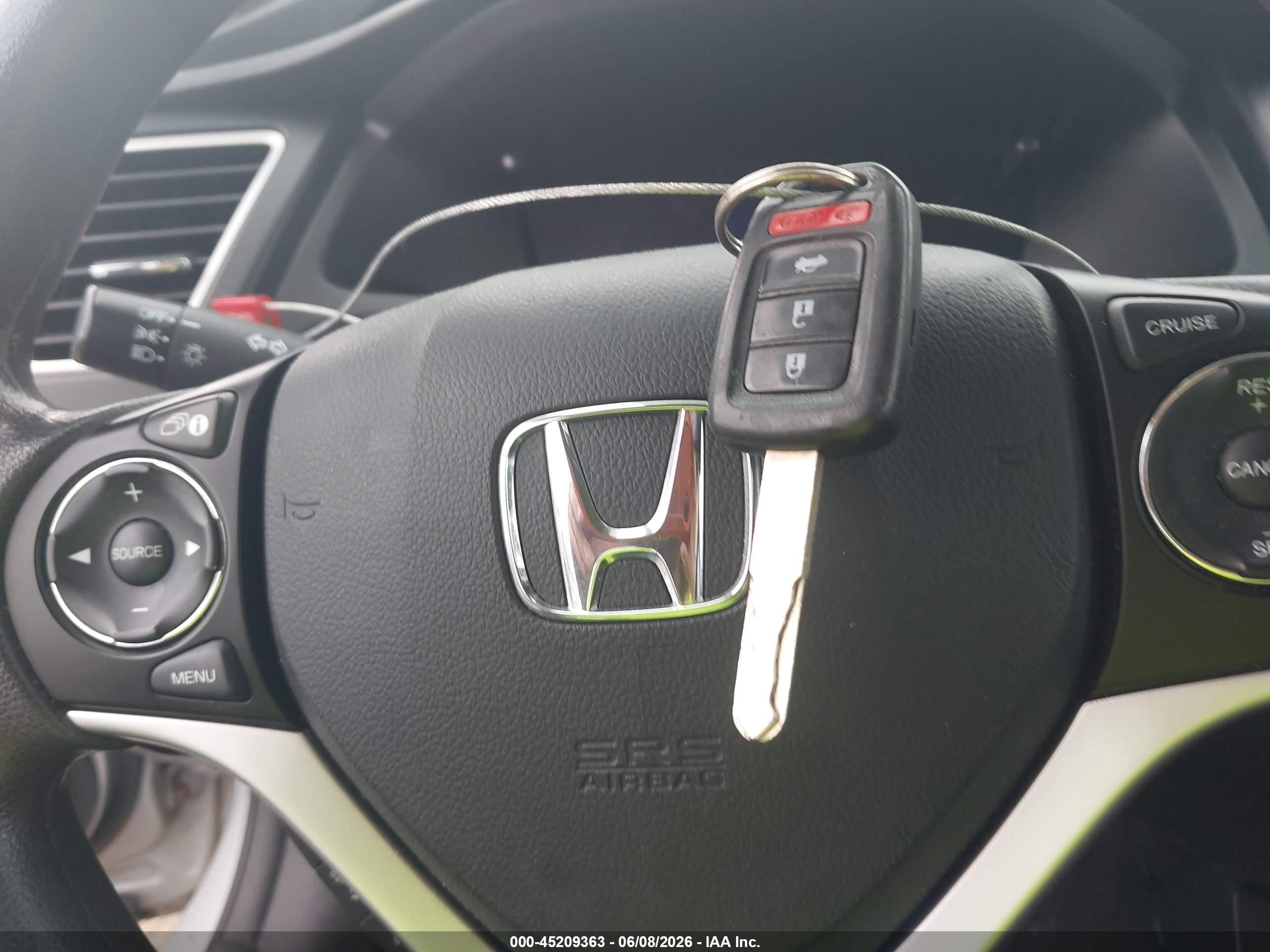 2015 Honda Civic Lx Silver vin: 2HGFB2F53FH554139