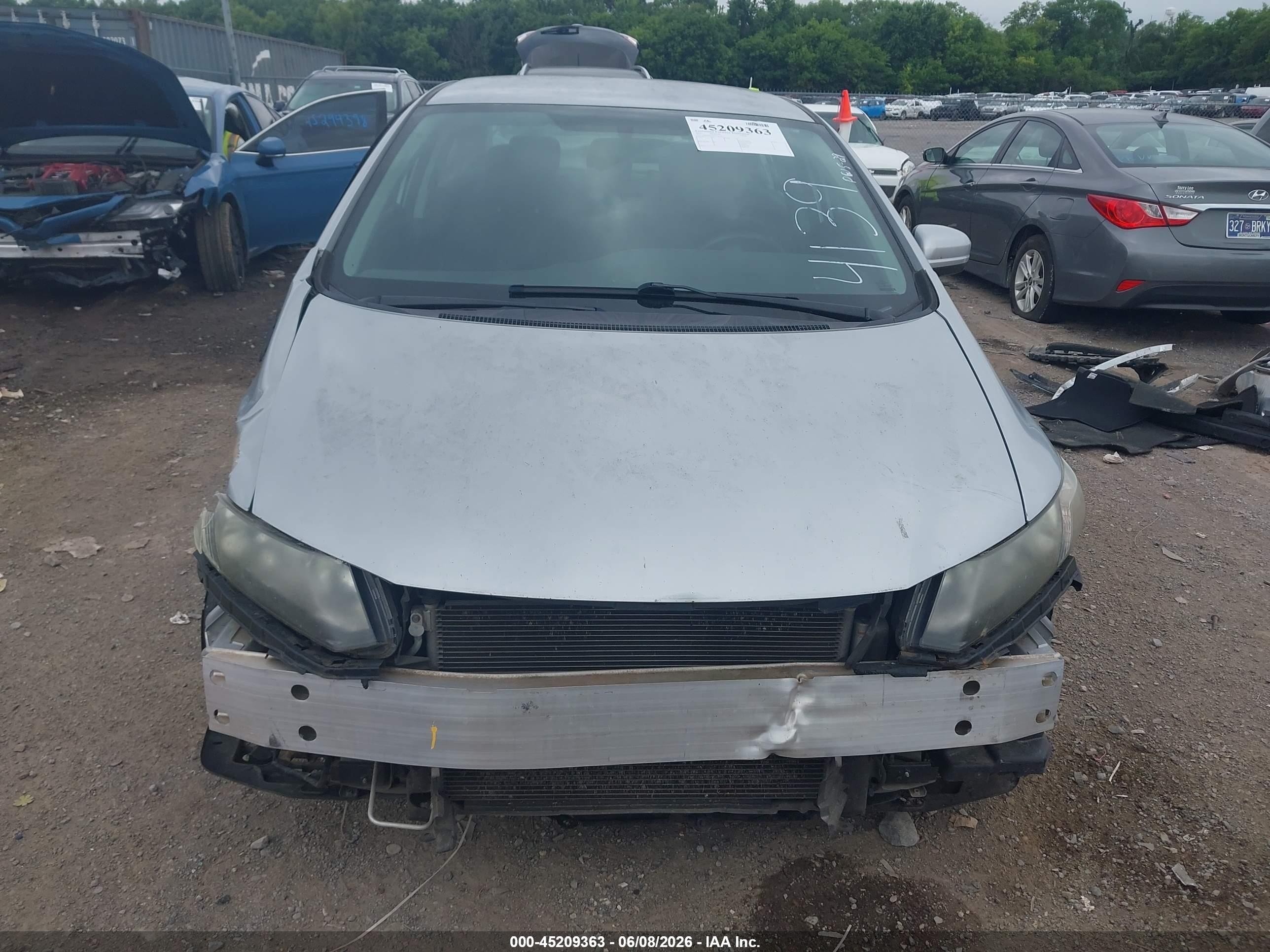 2015 Honda Civic Lx Silver vin: 2HGFB2F53FH554139