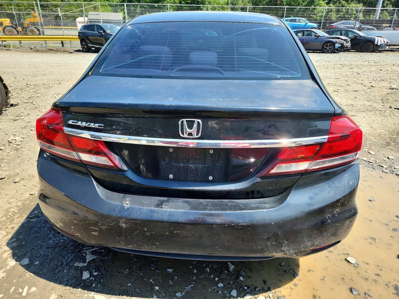 2015 Honda Civic Lx Black vin: 2HGFB2F53FH560233
