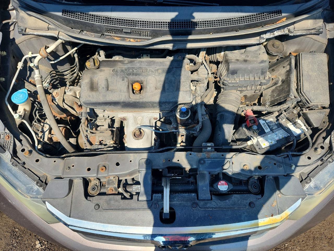 2012 Honda Civic Lx Коричневый vin: 2HGFB2F54CH006825