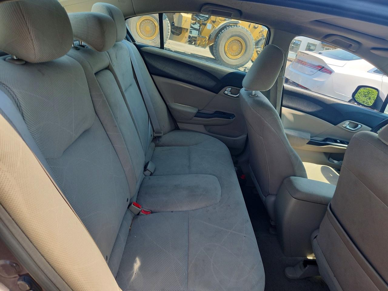 2012 Honda Civic Lx Коричневый vin: 2HGFB2F54CH006825