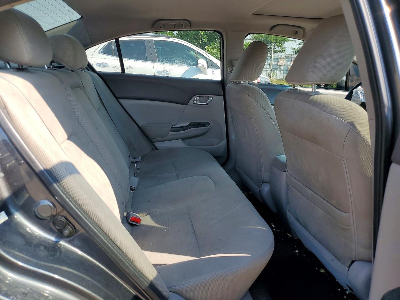 2012 Honda Civic Lx Gray vin: 2HGFB2F54CH030607
