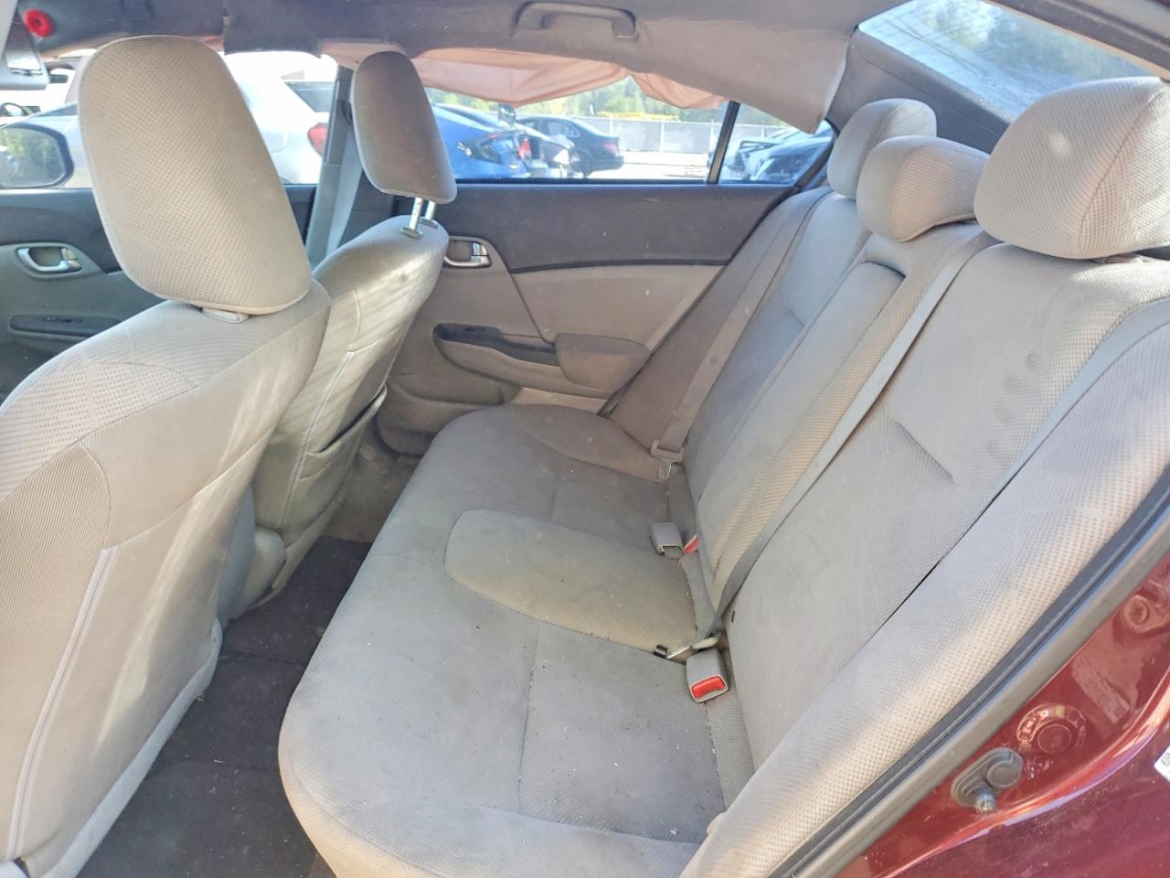 2012 Honda Civic Lx Burgundy vin: 2HGFB2F54CH051540