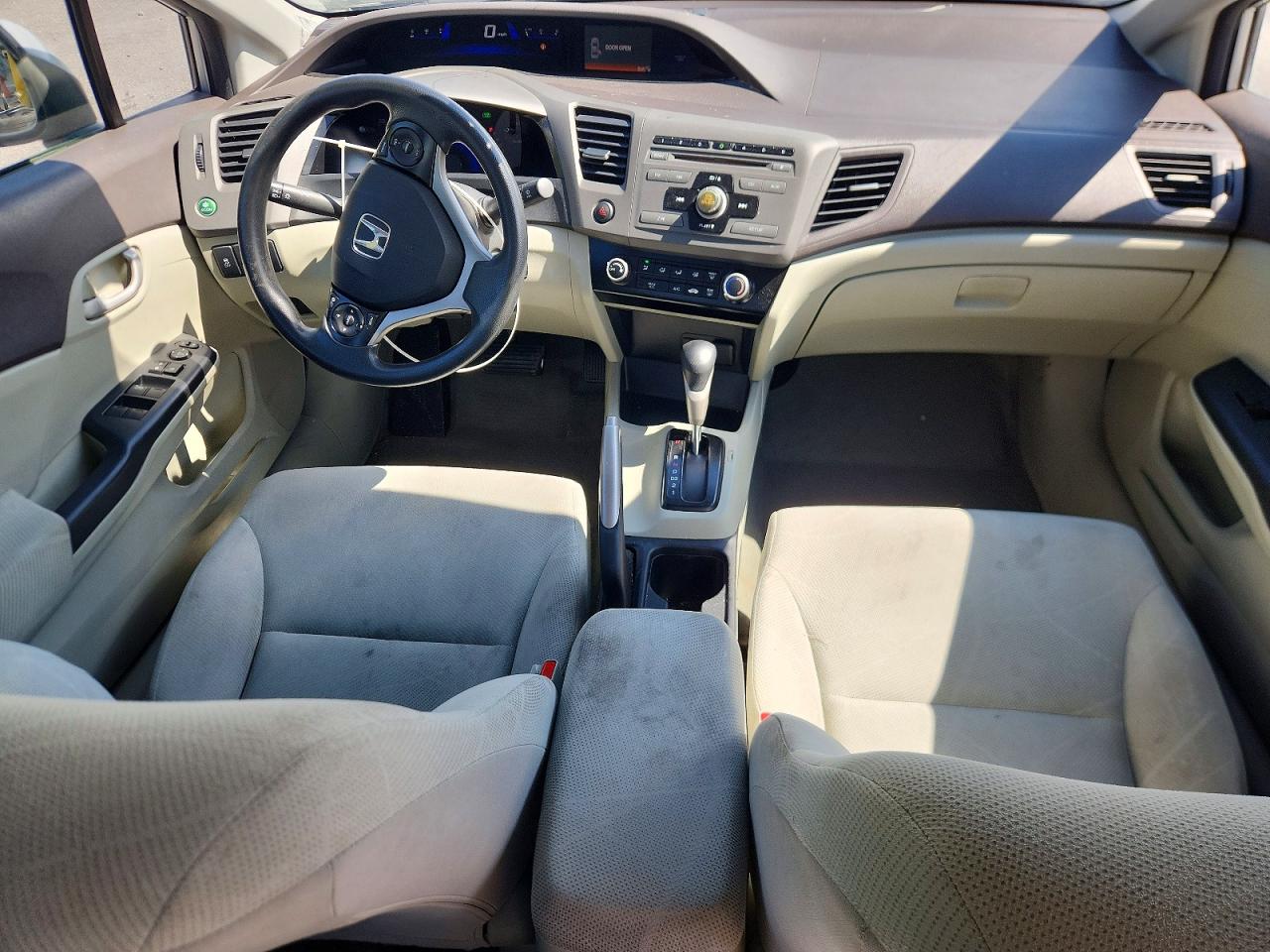 2012 Honda Civic Lx Silver vin: 2HGFB2F54CH303755
