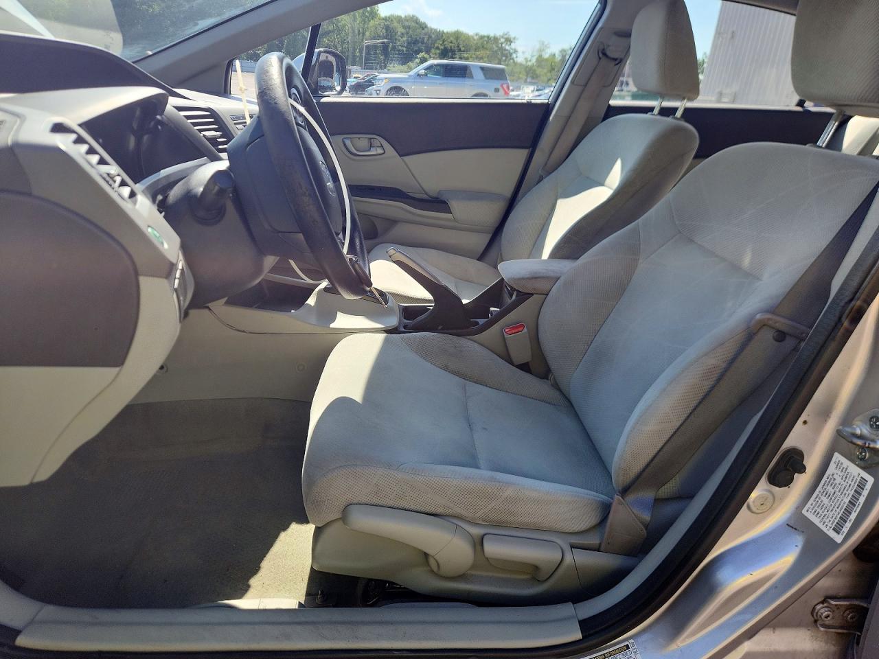 2012 Honda Civic Lx Silver vin: 2HGFB2F54CH303755