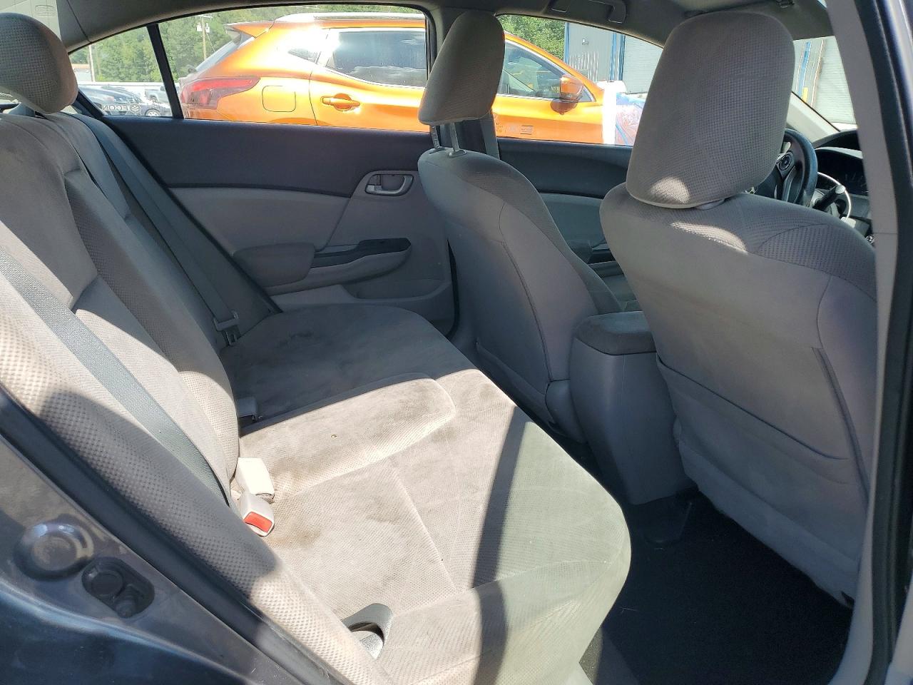 2012 Honda Civic Lx Gray vin: 2HGFB2F54CH306400