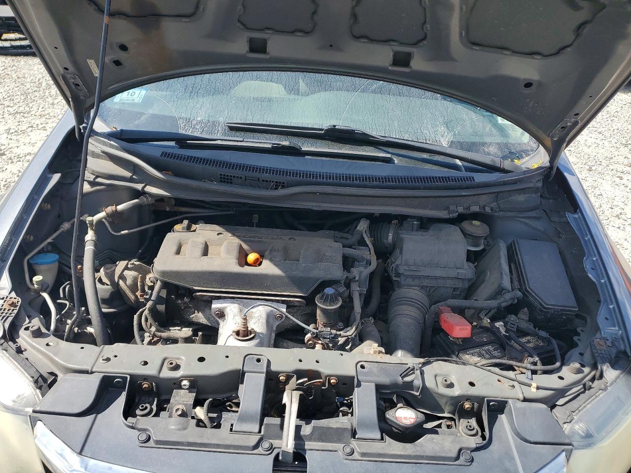 2012 Honda Civic Lx Gray vin: 2HGFB2F54CH306400